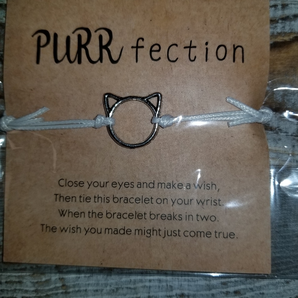 🐱🐱Super Adorable Cat Wish bracelet🐱🐱 - Picture 3 of 7